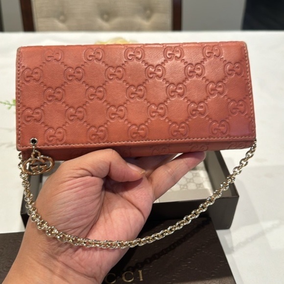 Authentic Gucci WOC (wallet on chain) bag with box - Picture 2 of 14